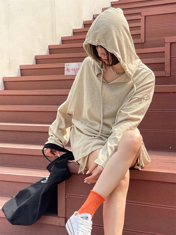[gogoing] fashion Hooded Shirt + loose and slim casual Shorts Set 9560\lwy