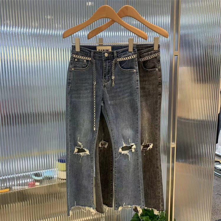 [o not 1] fashion jeans (with chain) n030\lsw