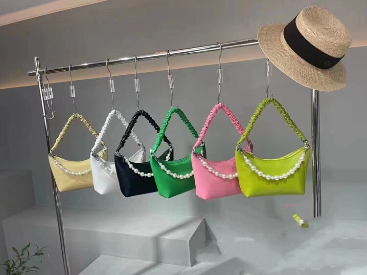 [ds.gift] simple and fashionable Korean shoulder bag (with shoulder belt / pearl chain) 8956\lsl