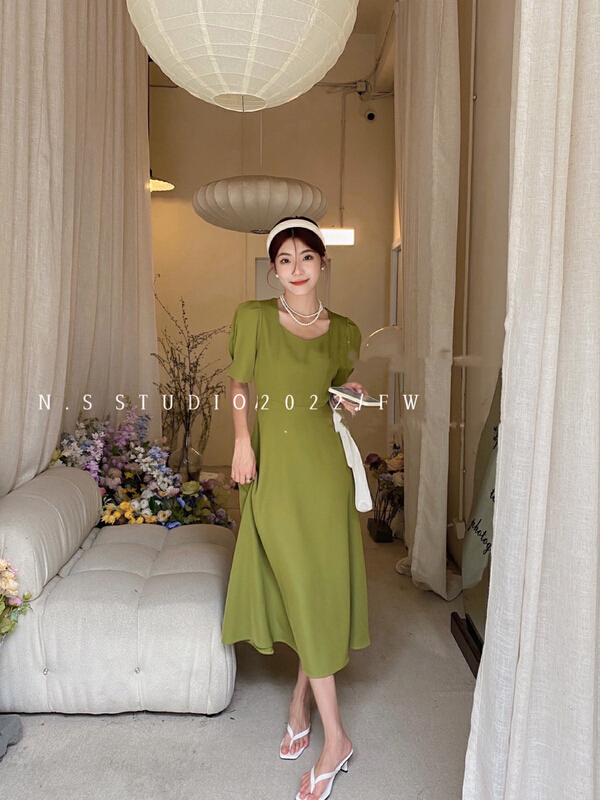 [N.S] French style temperament design feeling waist revealing dress 2010\wpl
