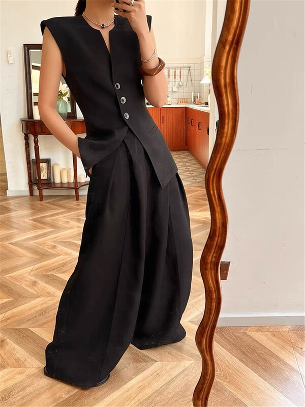 【 effortless chic 】 straight relaxed casual pants ys1-9228\xyj
