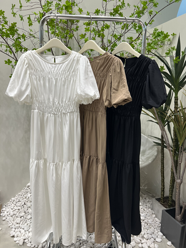 [U grain] elastic and thin dress ys1-6127\fhx