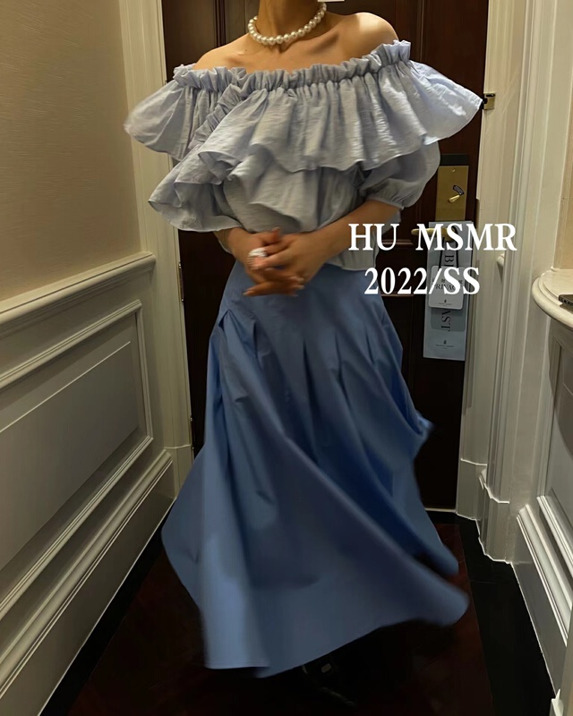 [Hu] summer versatile off shoulder shirt ys1-6968\lsl