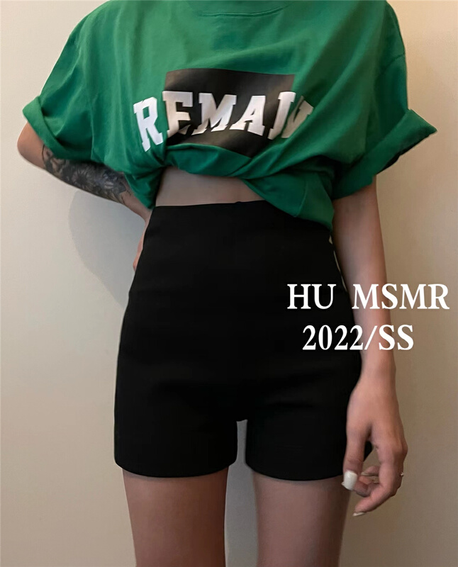 In early summer! [Hu] Korean high waist slim casual shorts 1336-1\zyh