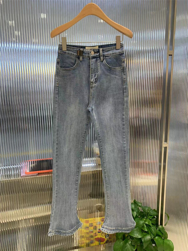 [o not 1] Korean slim fashion jeans w067\lsw