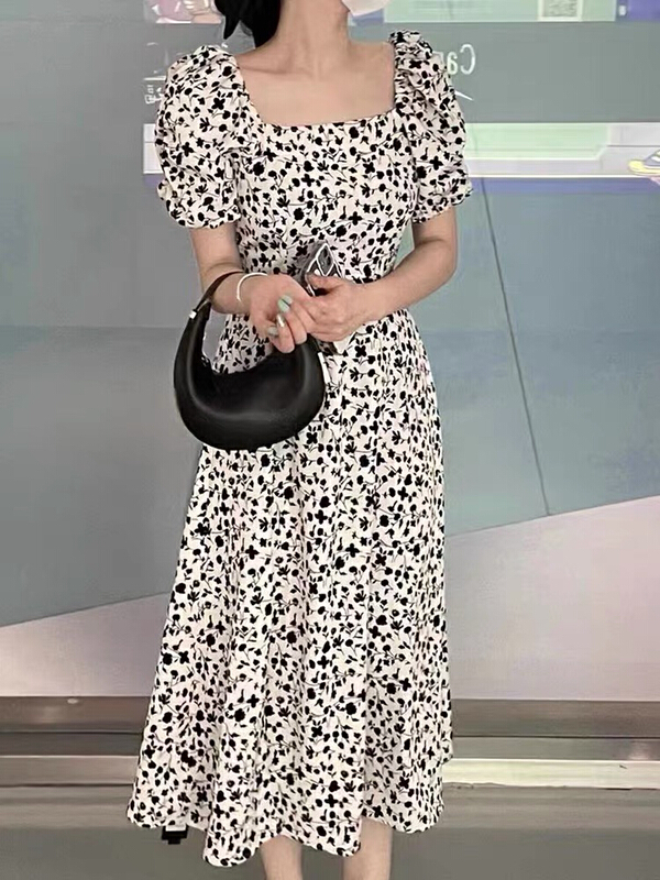 [miss Xixi] square neck fashion dress 1587\l