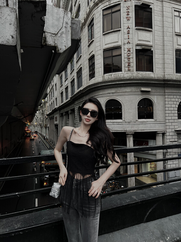 [web sensing] design tassel versatile vest / sling a097\ozq