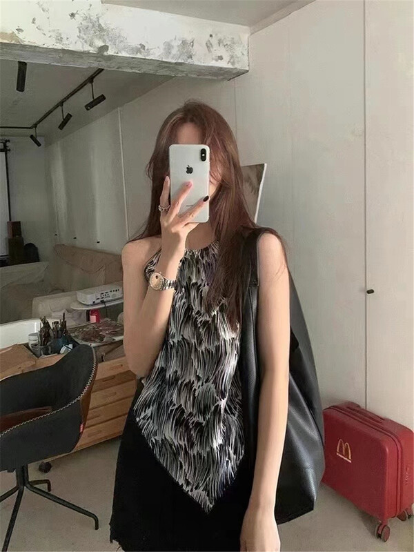 [Bingbing] sleeveless versatile vest / sling 8683\xyj