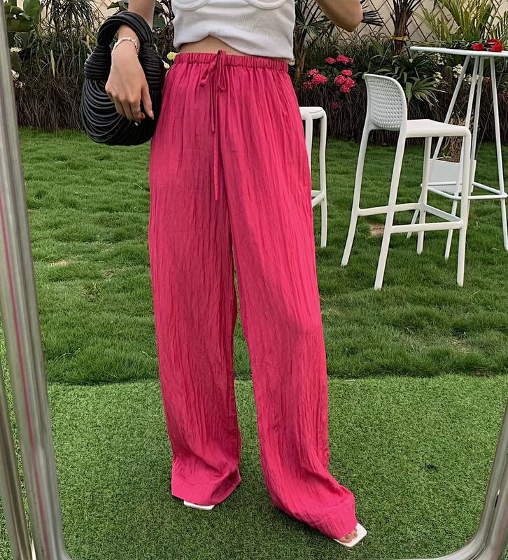 [Yuanxi] straight relaxed casual pants a6001\lsl