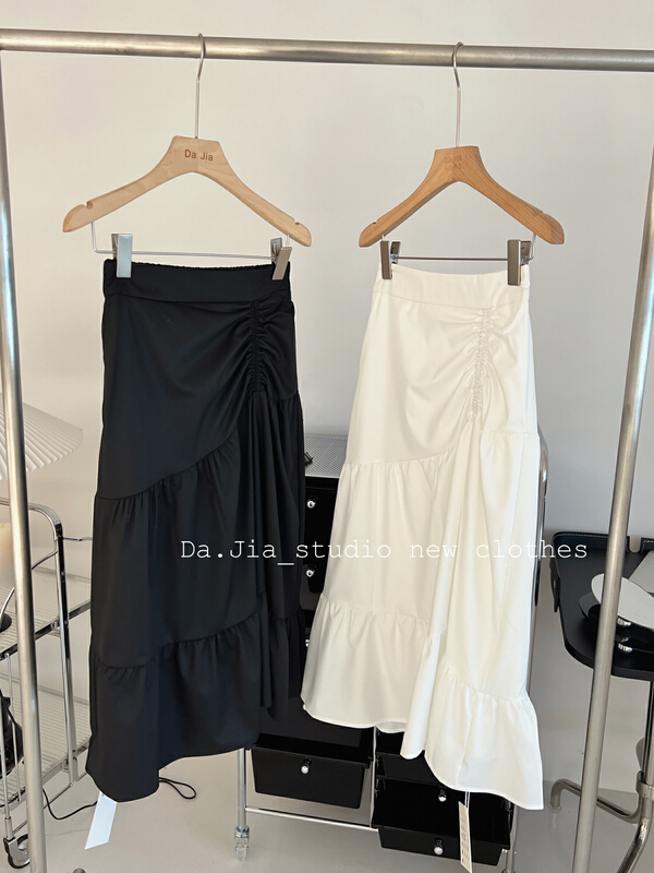 [Dajia] Korean fashion simple elastic skirt 22535\zxx