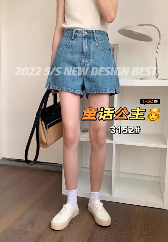 [fairy tale princess] Korean fashion Cowboy SHORTS j3152\hjy