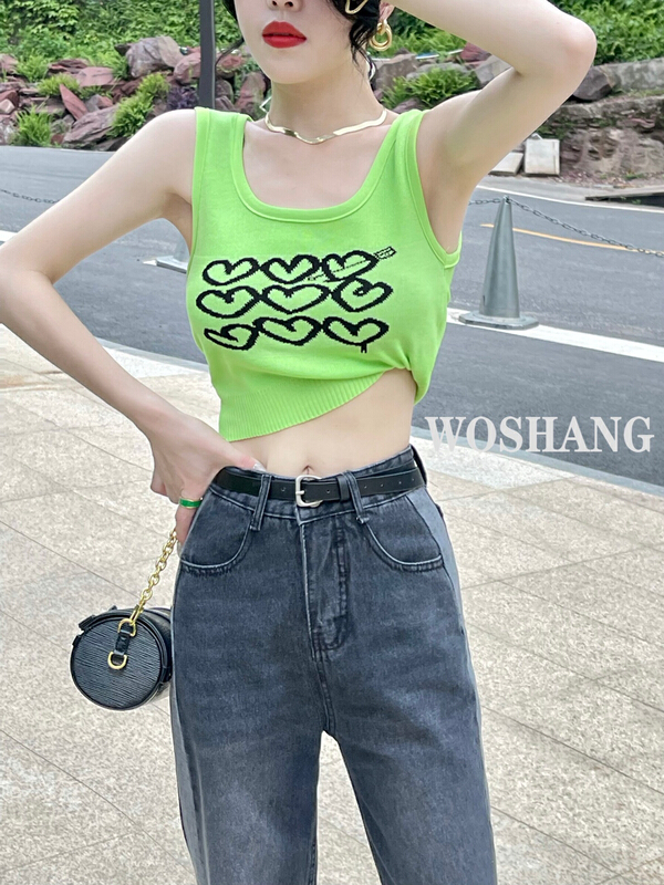 [woshang] love fashion versatile vest / sling 1298\xyj