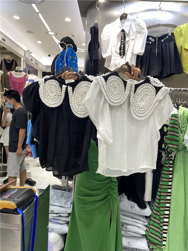 [ESU] niche design collar shirt 3850\ozq