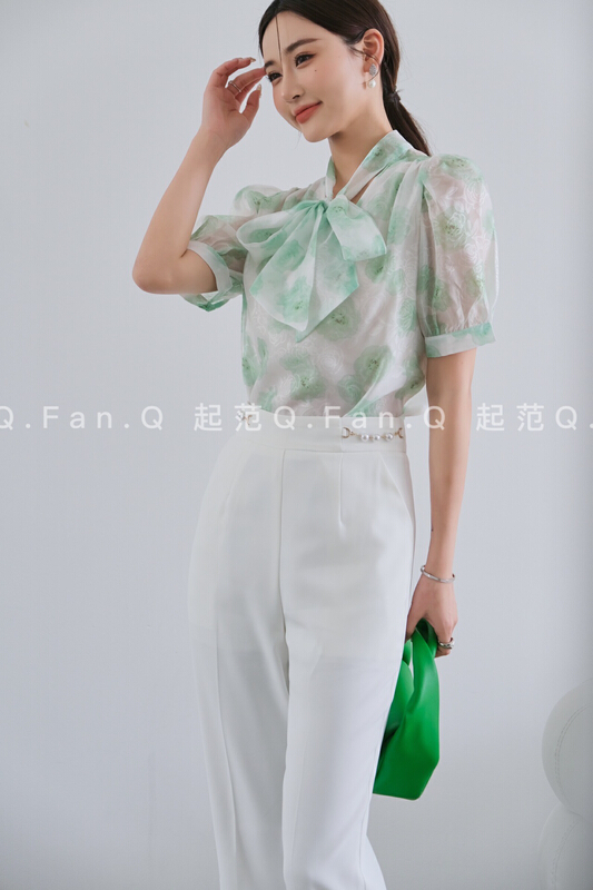 [style] waist pearl design Leggings 8817\jj