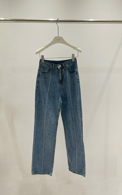 [onivinage Omni] Vintage center parting jeans ow224n5649\cqw