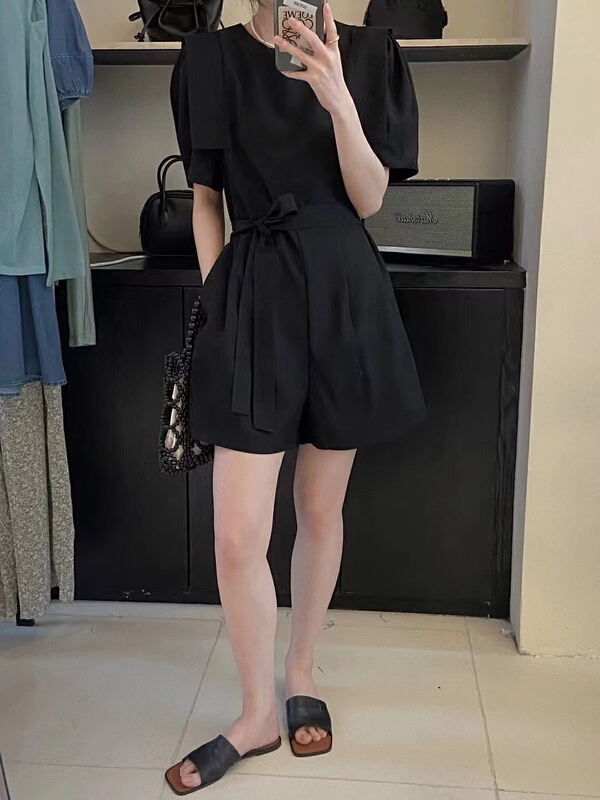 [Zoe Zoe] Korean fashion versatile Jumpsuit (with belt) c1161\zjy