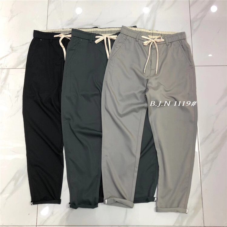 [bangani] elastic waist drawstring Leggings 1119\zzl