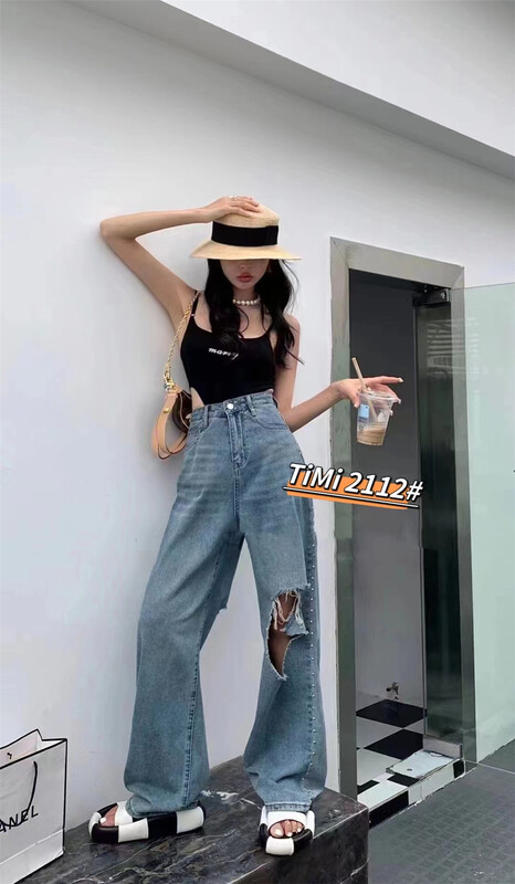 [TIMI] heavy industry small nail pierced jeans 2112\lsw