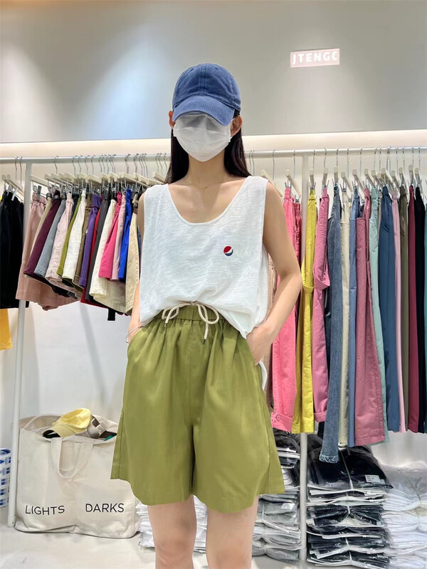 [jito jtengc] Korean simple slim casual shorts jx2026\lsl