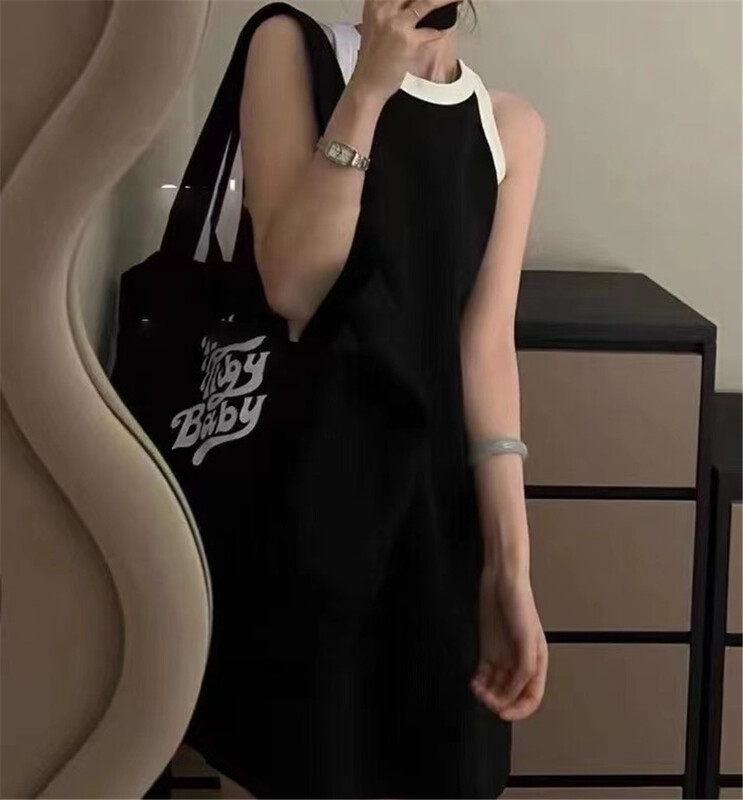 [malt] color blocked slim dress ys1-3157\xyj