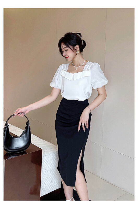 [style] new twill suit thin material featured skirt 8687\jhy