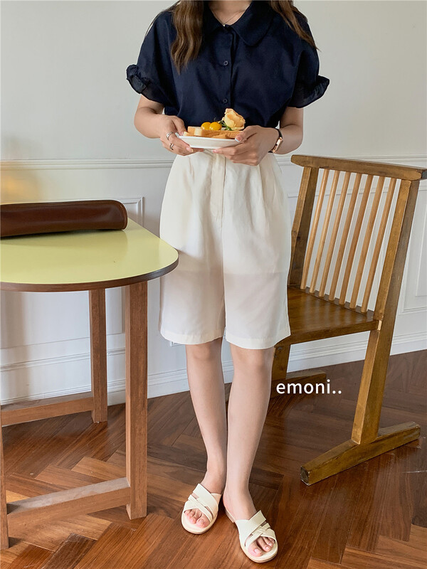 [emoni] simple slim casual shorts 11019\cls