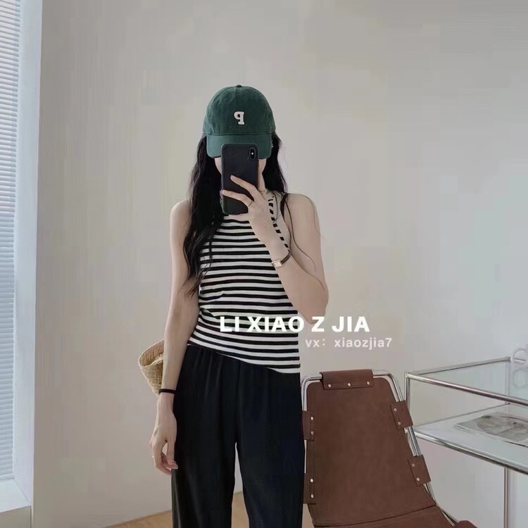 [jtengc] round neck sleeveless fashion vest / sling 11227\lsl