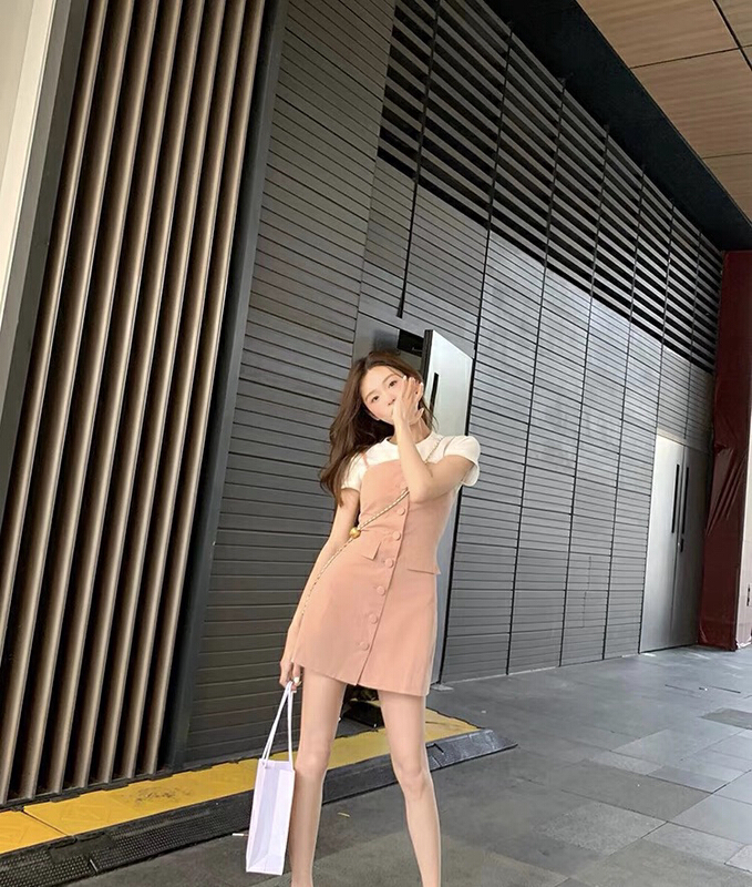 [x · h studio] waist closing Strapless temperament dress 6630\ozq