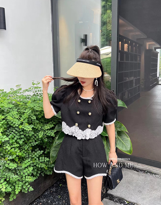 [how and me] retro design versatile suit 7156\lsl