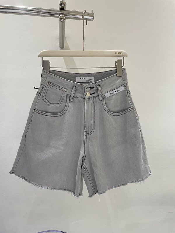[aepjeans] versatile casual loose denim shorts 68369\cls