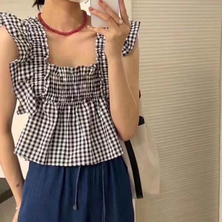 [Duomi] Plaid versatile shirt 5588\zxl