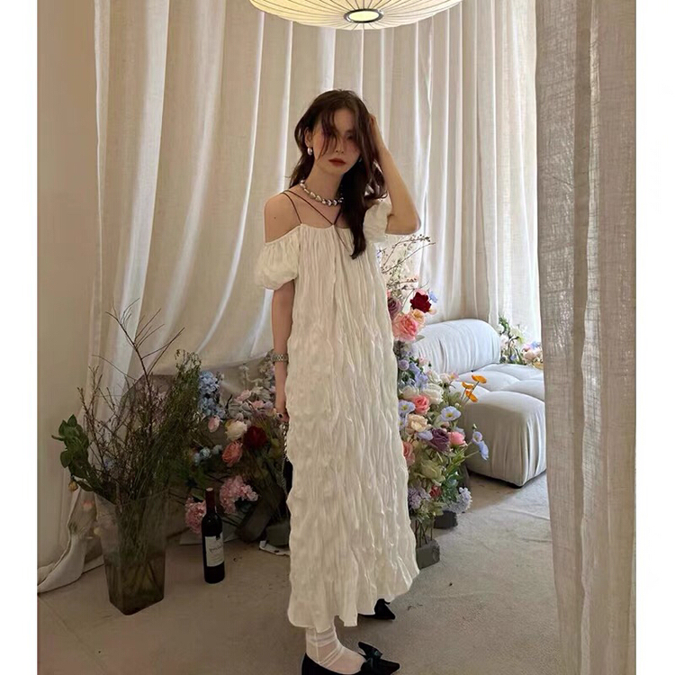 [gogoing] fresh and sweet suspender dress 7946\y