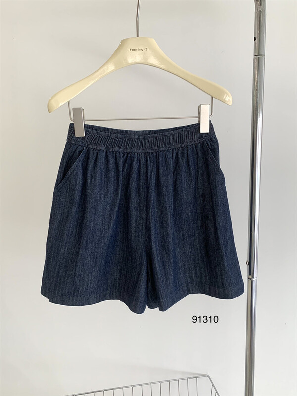 [forming-z] simple and versatile loose denim shorts (shorts only) 91310\csx