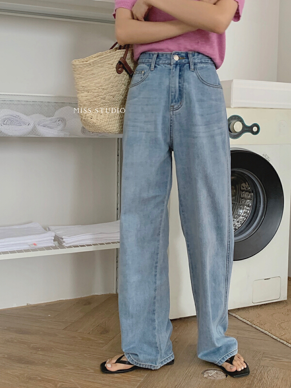 [miss miss home] Korean casual and versatile jeans 99072