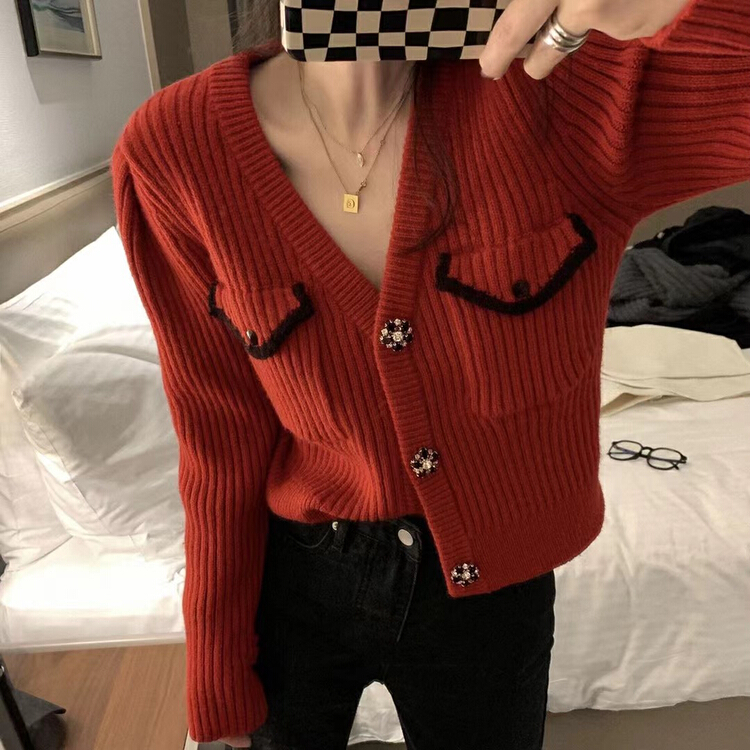 New year in early spring! [forever23] Korean soft wind lazy versatile warm sweater 1507\hjy