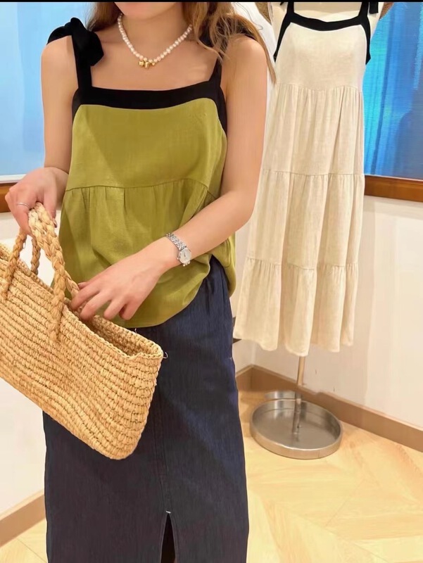 [Duomi] sleeveless crimp Pullover vest / sling 1050\zxl