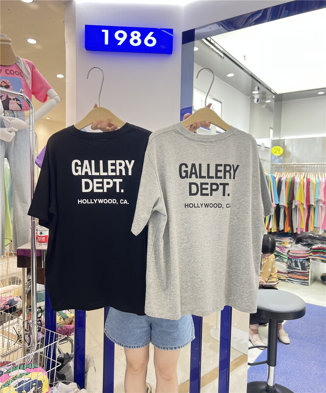 [1986] casual lettered print Pullover short sleeve T-shirt f2609 \lsl