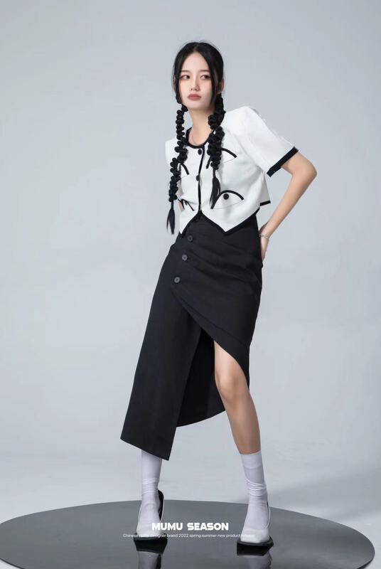 [Mumu season] irregular fashion skirt 2395\zxl