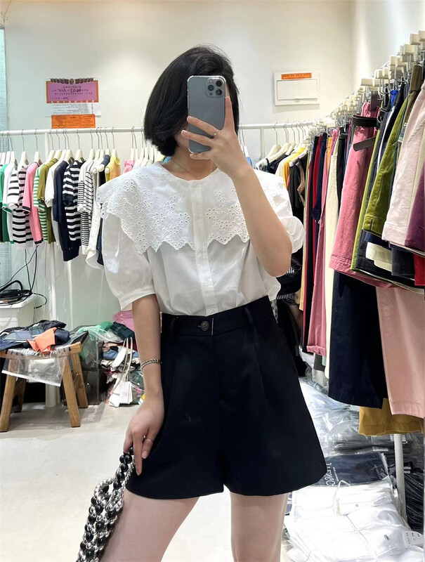 [jito jtengc] Korean aging retro short sleeve T-shirt jx2035\lsl