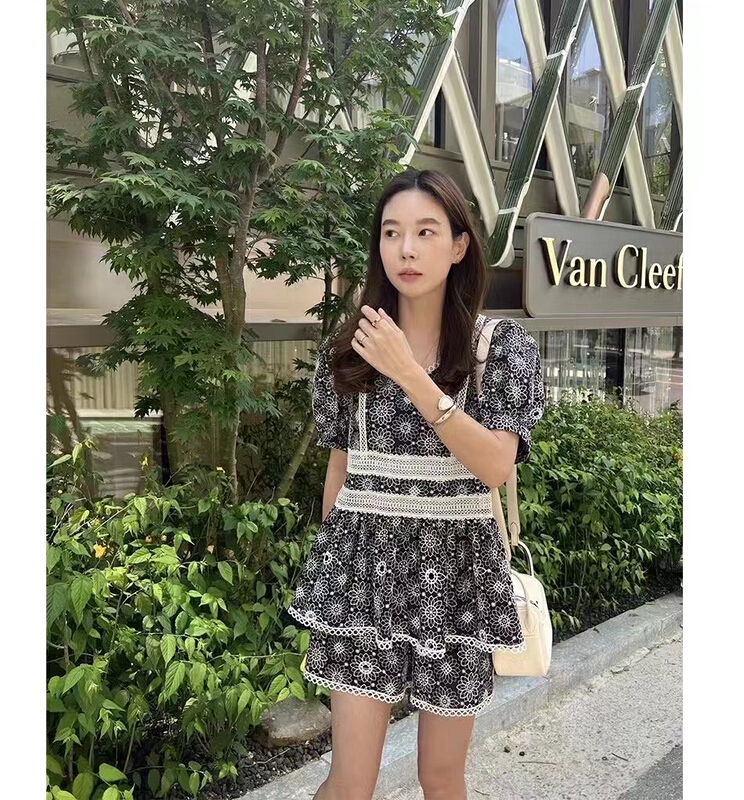 [31 fashion] Korean fashion shirt + loose comfortable casual pants set 3715\hjy
