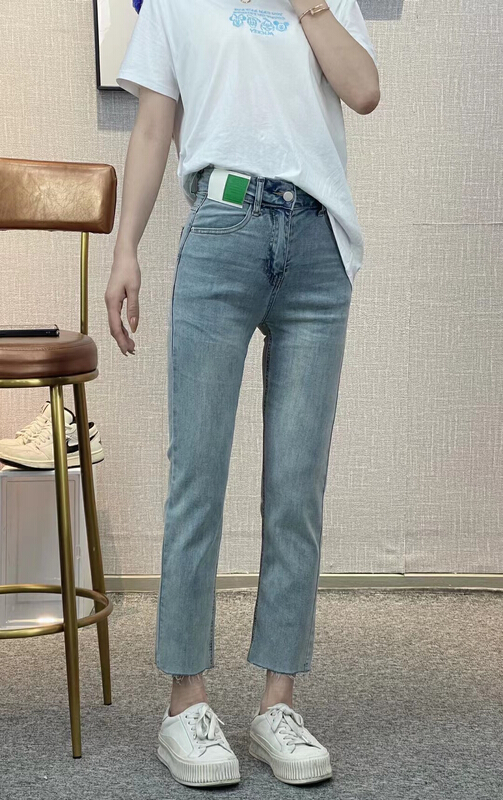 Original price 73.32! [okd] fashion casual versatile straight jeans 52655\zxl