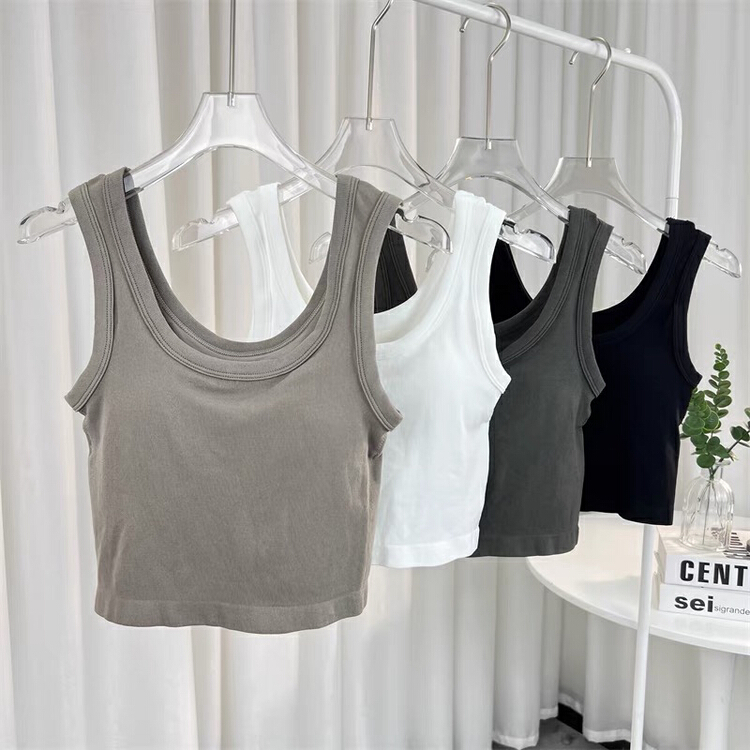 [Gangan] pure desire integrated breast pad skin friendly vest / sling 2291\cl