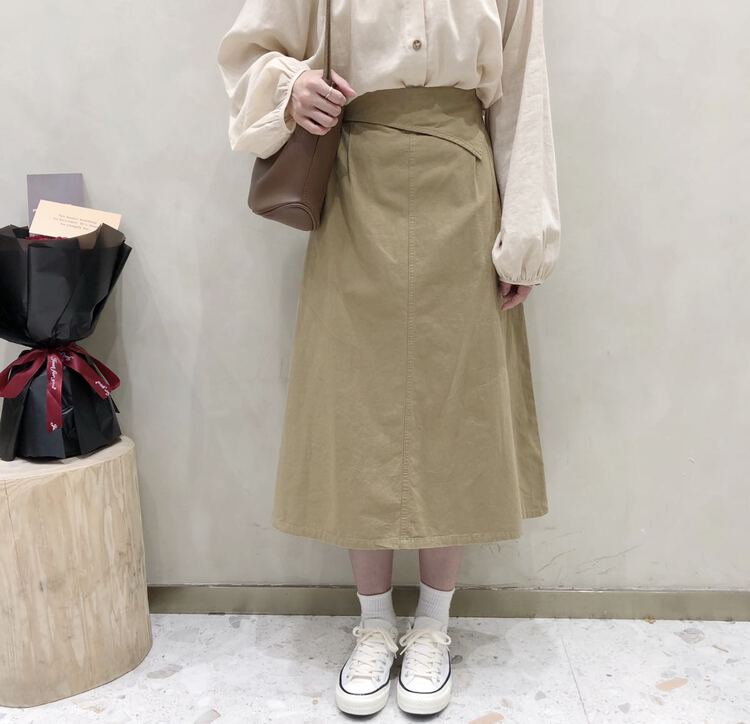 Original price 43.99! [I look] Japanese minority texture cotton versatile skirt 71066\zjy