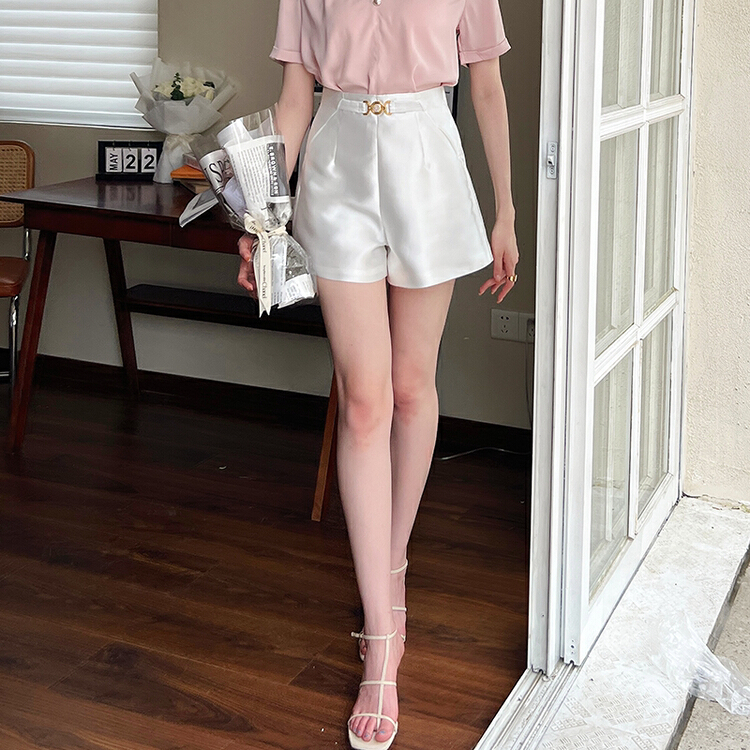 [Hanna inclusive] high waist slim casual shorts m3178\xj
