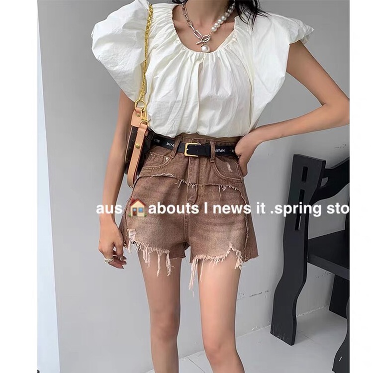 [o not 1] loose and versatile denim shorts n127\lsw