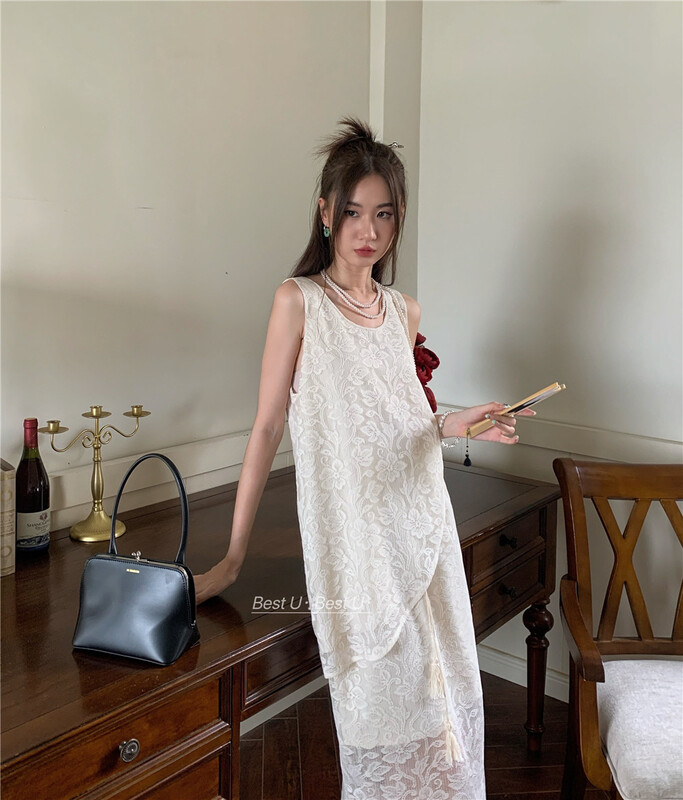 [best u] irregular Korean aging gentle vest / sling 56163\lsw
