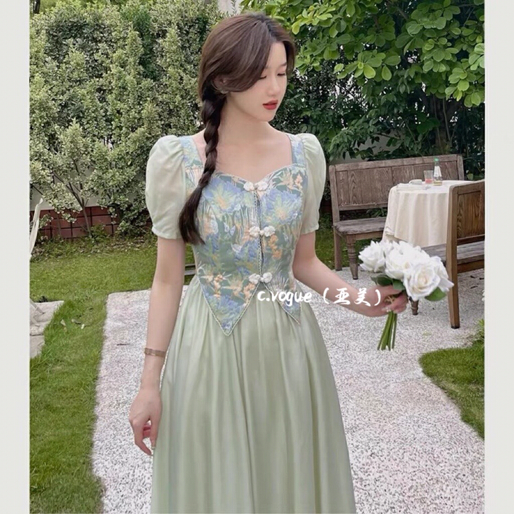 [c.vogue] French retro dress (dress only) 5822\pcz