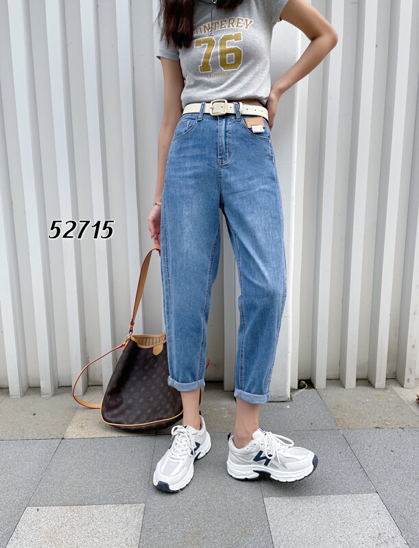 [okd] simple and versatile fashion Harlan jeans (with belt) 52715\zxl