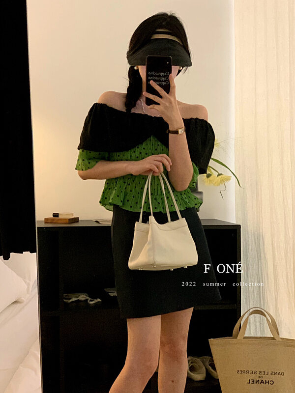 [f one] fit temperament wave point shirt 66252\wpl