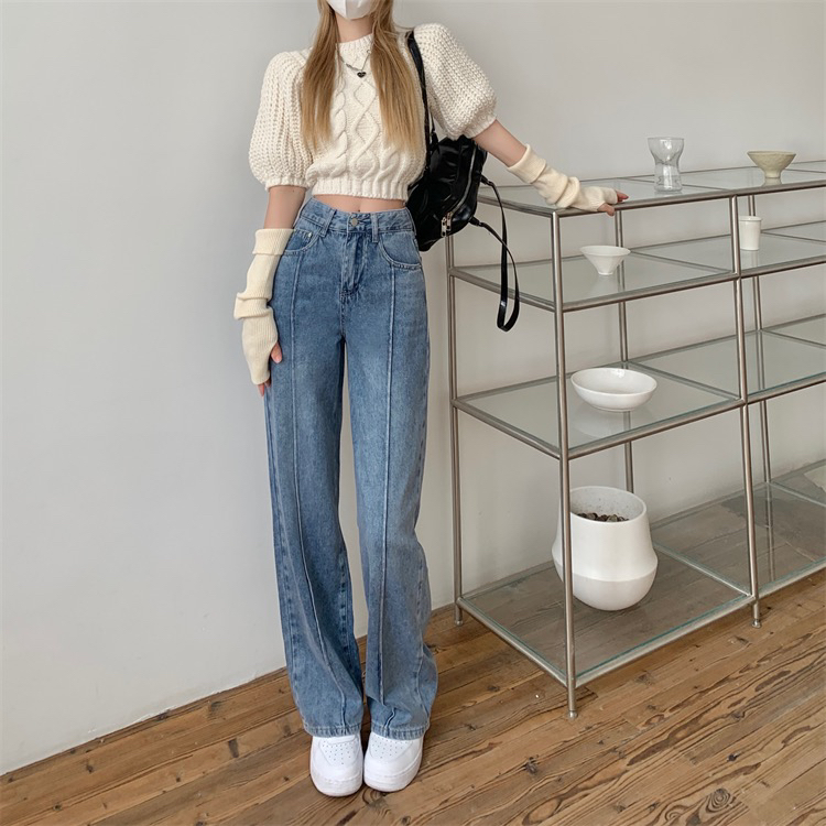 New year in early spring! [ten.] Korean high waist fashion slim comfortable jeans 0963\jhy